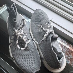 Balenciaga Gray dock sneaker Speed Trainer 2.0 Lace-Up  Shoes